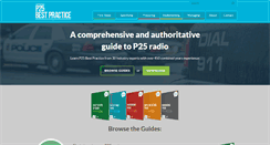 Desktop Screenshot of p25bestpractice.com